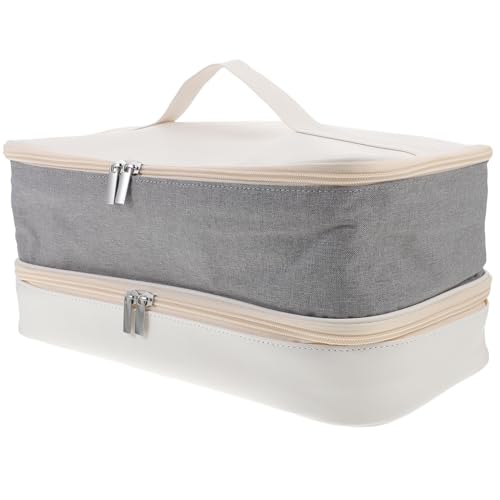 Ipetboom Hair Dryer Organizer Bag Tragetasche Für Haartrockner Und Styling-Werkzeuge Doppellagiger Reiseaufbewahrungskoffer Wasserabweisend Multifunktionale Kosmetiktasche Ipetboom Hair Dryer Organizer Bag Tragetasche Für Haartrockner Und Styling-Werkzeuge Doppellagiger Reiseaufbewahrungskoffer Wasserabweisend Multifunktionale Kosmetiktasche von Ipetboom