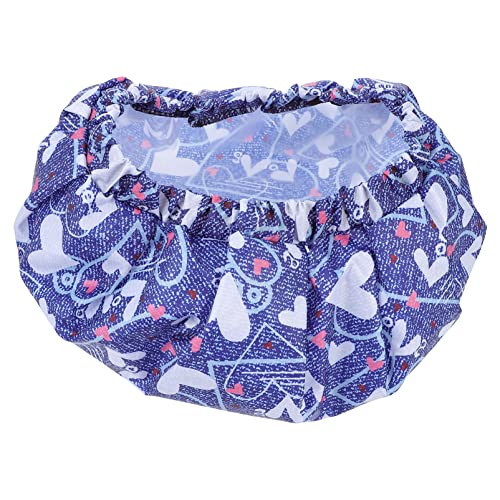 Ipetboom 1stück Wasserdichte Bademütze Für Herren Doppellagige Langlebige Duschhaube Aus Oxford Langes Lockiges Haar Leicht Und Tragbar Für Täglichen Gebrauch von Ipetboom