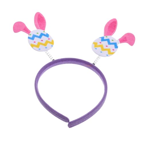 Ipetboom Stirnband Mit Hasenohren Kopfbedeckung Für Frühlingspartys Haarbänder Für Junge Mädchen Und Erwachsene Als Verkleidungszubehör Für Das Fest von Ipetboom