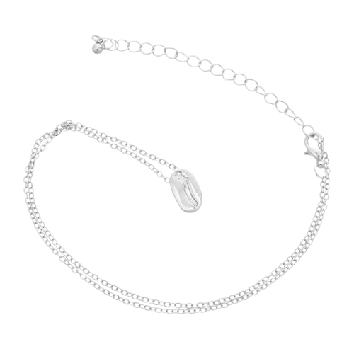 Ipetboom Einzigartige Charms Halskette Modischer Halsschmuck Anhänger – Anhänger In Kaffeebohnenform – Souvenir Für Kaffeeliebhaberinnen Und Mädchen von Ipetboom