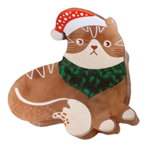 Ipetboom Weihnachtlicher Katzen-haarclip Süße Barrette Mit Festlichem Design Für Frauen Als Weihnachtsaccessoire Für Besondere Anlässe von Ipetboom