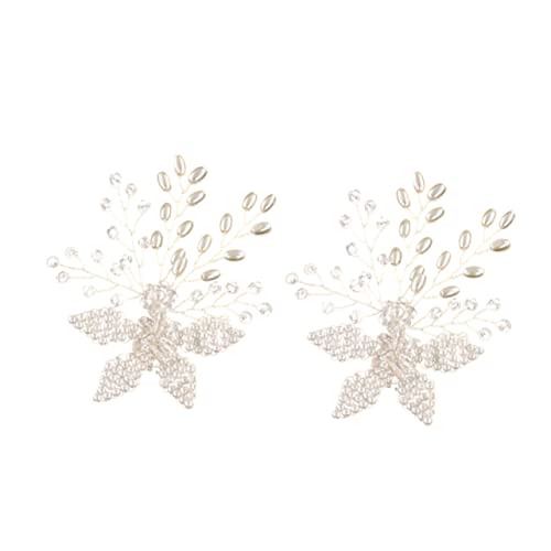 Ipetboom Elegant Abnehmbare Schuhblumen mit Strass Hochzeits Schuhe Zubehör Schuhschnallen für Damen Stilvolle Dekoration für Hochzeits und Abendkleidung von Ipetboom