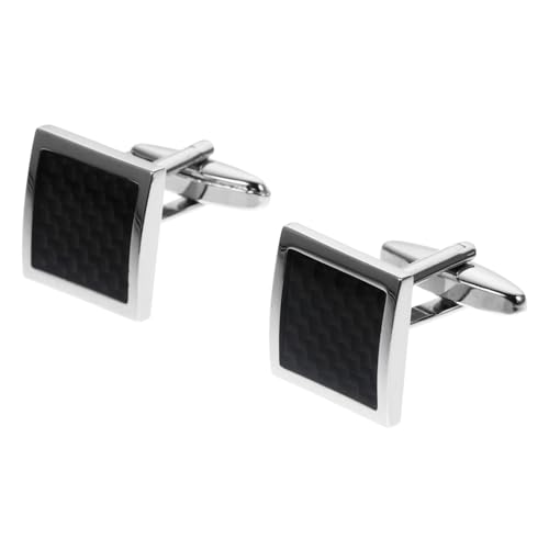 Ipetboom Elegante Manschettenknöpfe Herren Silber Quadratisch Klassisch Langlebig Für Anzug Hochzeit Business von Ipetboom