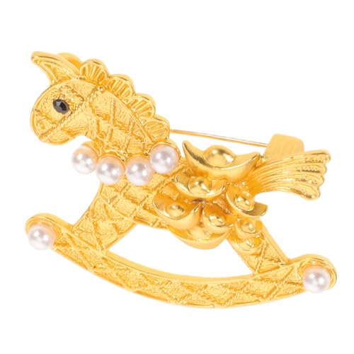 Ipetboom Elegante Pferde-brosche aus Langlebiger mit Ingotelement Modischer Anstecker für Damen und Herren Vielseitig für Anzüge Mäntel Kleider bei Business Feierlichkeiten und Alltag Ipetboom Elegante Pferde-brosche aus Langlebiger mit Ingotelement Modischer Anstecker für Damen und Herren Vielseitig für Anzüge Mäntel Kleider bei Business Feierlichkeiten und Alltag von Ipetboom