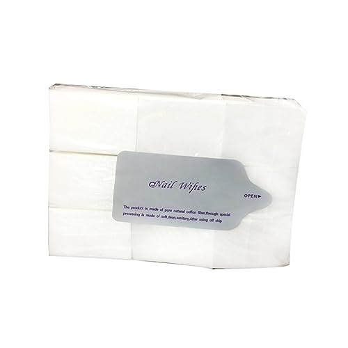 Ipetboom Entferner-pads 900 Stück Fusselfrei Sanft Zu Den Nägeln Zur Entfernung Von Kunst-make-up Weiß von Ipetboom