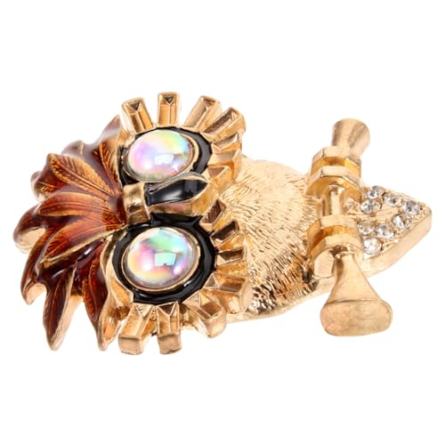 Ipetboom Eulenbrosche Broschen Tier Brosche Frauen Brosche Frauen Kleidung Brosche Süße Brosche Eulenschmuck Hutbrosche Rock -stritzkragenbrosche Hemd Brosche Hutstift Legierung von Ipetboom