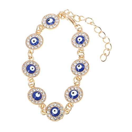 Ipetboom Evil Eye Armband Türkischem Verstellbare Handkette für Männer und Frauen Glücksbringer Schmuck mit Stilvollem Design Perfektes Freundschaftsarmband zur Abwehr von Unglück von Ipetboom