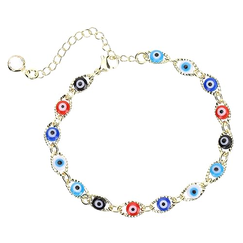 Ipetboom Evil Eye Armband Für Damen Verstellbare Handgelenk-kette Handgefertigter Schmuck Trendige Glücksarmband Für Freundinnen Und Besondere Anlässe Ipetboom Evil Eye Armband Für Damen Verstellbare Handgelenk-kette Handgefertigter Schmuck Trendige Glücksarmband Für Freundinnen Und Besondere Anlässe von Ipetboom