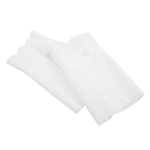 Ipetboom Falsche Manschetten Für Damen Mit Rüschenkanten Und Floralen Abnehmbares Kleidungszubehör Für Mäntel Blusen Und Pullover von Ipetboom