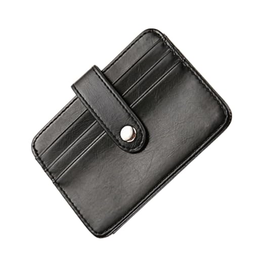 Ipetboom Herrenmode-geldbörse Aus Faltbörse Mit Kartenhalter Kleine Brieftasche Für Männer Schwarz Zum Tragen Von Kreditkarten Personalausweis Und Bargeld von Ipetboom