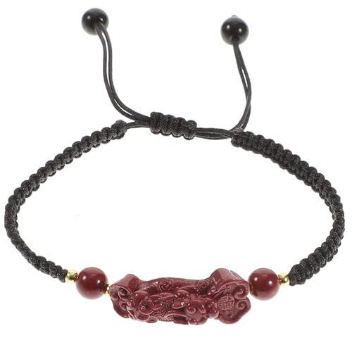 Ipetboom Feng Shui Armband Verstellbar mit Geflochtenem Faden und Pi Yao Anhänger Unisex Glücksbringer Schmuck für Wohlstand Chinesisches Amulett für Damen und Herren Ipetboom Feng Shui Armband Verstellbar mit Geflochtenem Faden und Pi Yao Anhänger Unisex Glücksbringer Schmuck für Wohlstand Chinesisches Amulett für Damen und Herren von Ipetboom