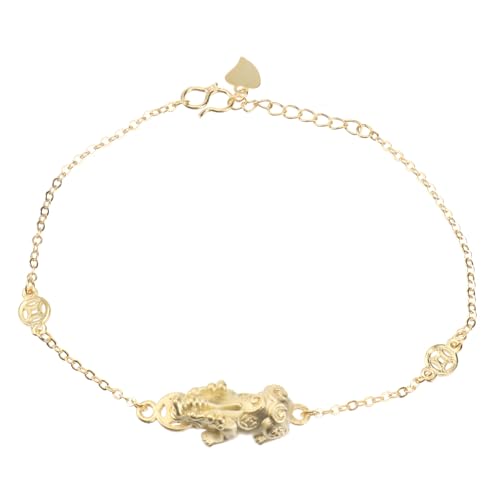 Ipetboom Feng Shui Pi Yao Armband für Damen und Herren Kette mit Reichtums und Glückssymbol Traditionelles Chinesisches Schmuckstück für Alltag Party und Besondere Anlässe von Ipetboom