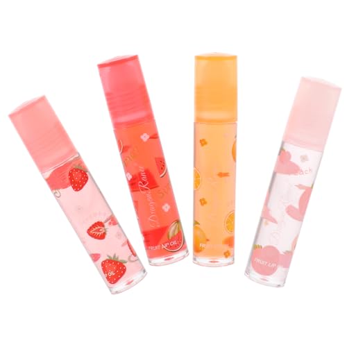 Ipetboom Feuchtigkeitsspendende Lippenstifte 4er-pack Farbloser Lipgloss Mit Fruchtgeschmack Lippenschutz Für Mädchen von Ipetboom
