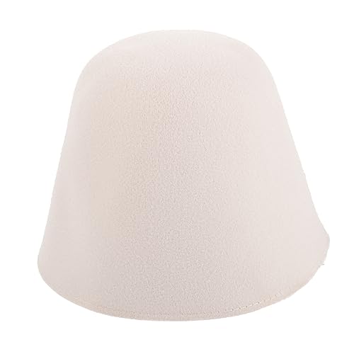 Ipetboom Filz Duschhaube Rand Motorhaube Saunadecke Bademütze Banya-hut Süße Duschhaube Unisex-fischerhut Herren Mützen Visier Für Babywanne Undurchlässig Wasserdicht Badehandtücher Gefühlt von Ipetboom