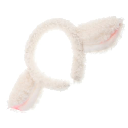 Ipetboom Flauschiges Lammohr-stirnband Aus Weichem Cartoon-kopfbedeckung Für Süße Tierohr-haar-accessoire Für Party Und Alltag von Ipetboom