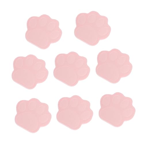 Ipetboom Flüssige Grundierung 8St Puderquaste Mischschwamm Silikon-Mixer Kissenpuff cosmetic kosmetiktäschchen schwämme Gesichtsausschlag Gesichtsschwamm Makeup entferner nasser Hauch Rosa von Ipetboom