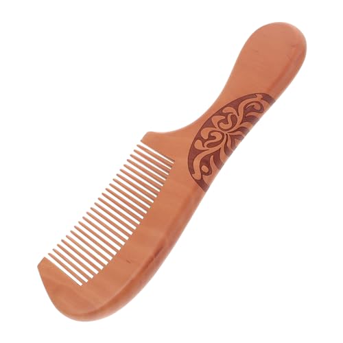 Ipetboom Wooden Wide Tooth Comb Für Männer Und Antistatischer Detangler Für Glattes Haar Für Reisen Und Zuhause Ergonomischer Griff Für Müheloses Entwirren von Ipetboom