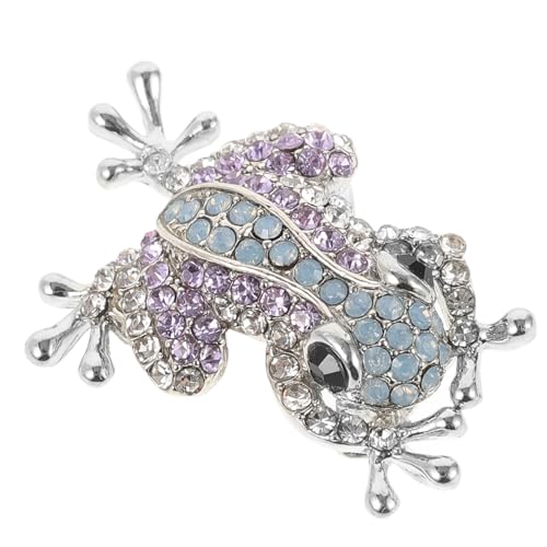 Ipetboom Frosch Brosche Design Tier Brosche Frosch-Stift ich süße Tiernadel Stift für Rucksack Pin-Ästhetik Metallbrosche Stift Hutnadel für taillierte Hüte Zinklegierung von Ipetboom