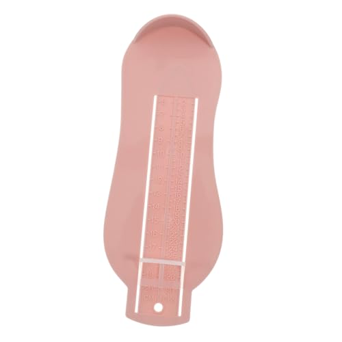 Ipetboom Fußmessgerät Schuhgrößenmesser Fußlängenmessgerät Tragbar Rosa für Junge Mädchen Schuhgrößen Messung von Ipetboom