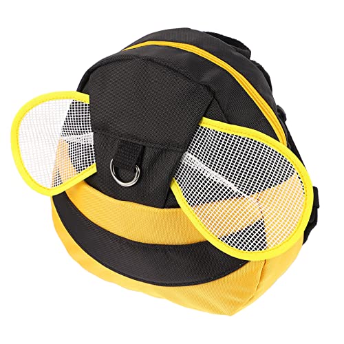 Ipetboom Gelber Junge Mädchen-Schulrucksack Mit Zugseil Cartoon-Rucksack Anti-Verlust-Schulrucksack Für Junge Mädchen Und Kleinkinder Bezauberndes Design Ausreichend Stauraum Für Arbeitsbüc von Ipetboom