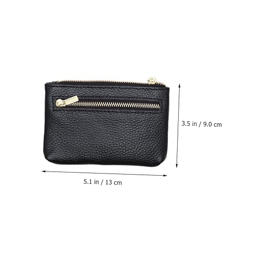 Ipetboom Münztasche Aus Pu-Material Geldbörse Damen Mini Mit Reißverschluss Wechseltasche Für Kleingeld Und Scheine Passend in Hosentaschen Oder Handtaschen von Ipetboom