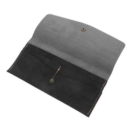 Ipetboom Geldhalter Geldbeutel Brieftaschen Damen geldbörse Geburtstagsgeschenk Geldbörse für Quittungen Geldbörse für Budgeting -Geldbörse kleine Geldbörse Zinklegierung Black von Ipetboom