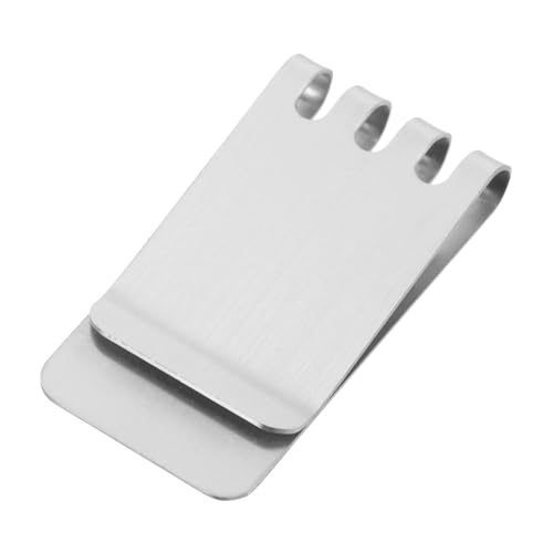 Ipetboom Geldklammer mit Sicherem Mechanismus Minimalistischer Design Geldclip für Karten und Geldscheine Langlebiger und Verschleißfester Portemonnaie Clip für Herren und Damen von Ipetboom