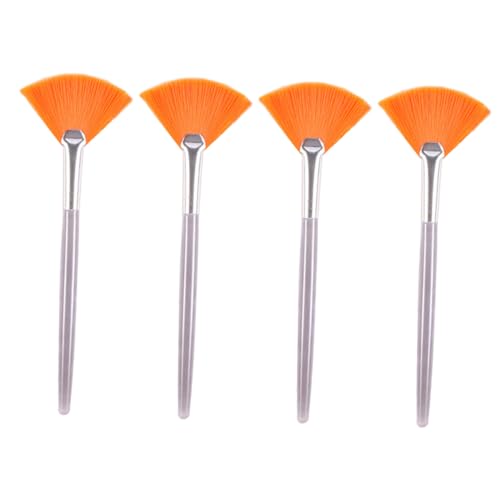 Ipetboom 4stücke Teiliges Von Fächerpinsel Für Make-up Und Hautpflege Weiche Synthetische Borsten Einfach Zu Reinigen Langlebig Und Hautfreundlich Für Frauen Mädchen Und von Ipetboom