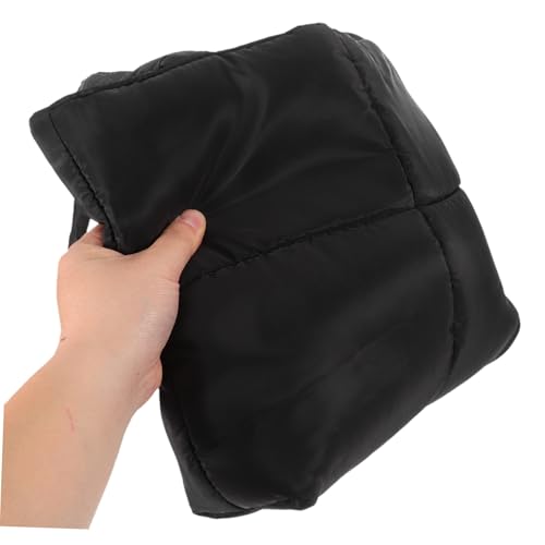 Ipetboom Gesteppte Tote Bag Damen Schultertasche Weichem Nylon mit Großer Kapazität Modisches Karomuster Gepolstert Strapazierfähig Komfortabel für Alltag und Reisen von Ipetboom