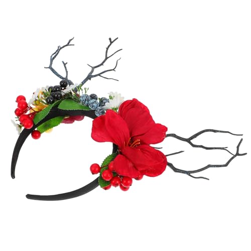 Ipetboom Geweih Haarband Stirnband Rentier Geweih Stirnband Haarbänder Xmas Haarband Weihnachten Haarbänder von Ipetboom