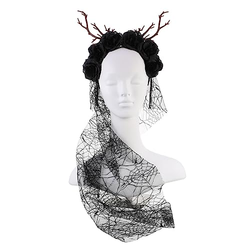 Ipetboom Halloween Reindeer Antler Hair Hoop Lustiges Kostümzubehör Für Und Mädchen Für Karneval Cosplay Und Partys Leicht Und Bequem Handgefertigt Aus Sicheren Materialien von Ipetboom