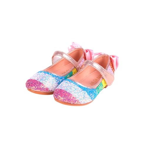 Ipetboom Glänzende Pailletten Tanzschuhe für Weiche rutschfeste Sohle Rundkopf Ballettschuhe Strapazierfähig für Tanztraining von Ipetboom
