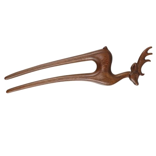 Ipetboom Goldene Haarnadel Aus Sandelholz Alte Haarnadel Alte Haarschnittverzierung Retro-haarstab Chinesischer Haarstab Haarknoten-accessoires Für Frauen Haarschmuck Accessoire Braun Holz von Ipetboom