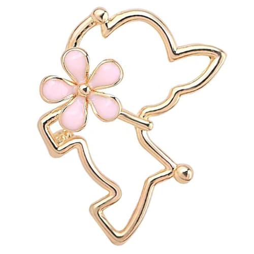 Ipetboom Goldfarbene Hohl Gestaltete Katzenbrosche aus Langlebiger Legierung Anstecknadel für Damen Anzug Schal Kleidung Vielseitiges Accessoire Stilvoller Schmuck für Besondere Anlässe von Ipetboom