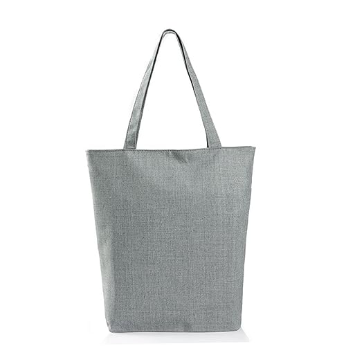 Ipetboom Große Canvas Handtasche Damen mit Kreativen Eulenmotiv Leichte Umhängetasche und Geräumige Tote Bag für Alltag und Freizeit Strapazierfähige Stofftasche mit Dickem Tragegriff von Ipetboom