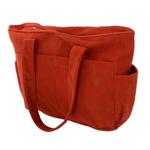 Ipetboom Große Canvas-handtasche mit Vielseitigen Tragemöglichkeiten Robuste Umhängetasche und Tote Bag für Damen und Herren Geräumige Schultertasche im Japanischen Retro-stil für Arbeit von Ipetboom