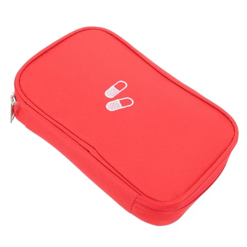 Ipetboom Große Medizin Aufbewahrungstasche aus Oxford Tragbare Reise Medizintasche mit Reißverschluss Wasserabweisend und Leicht zu Reinigen für und Medikamentenlagerung Unterwegs von Ipetboom