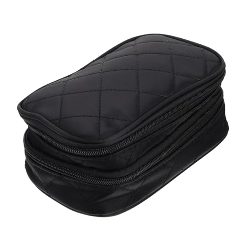 Ipetboom Große wasserdichte Kosmetiktasche Lagigem Nylon Organizer Tragbare Makeup Aufbewahrungstasche für Damen und Unterwegs Vielseitige Kulturtasche mit Reißverschluss und Hoher von Ipetboom