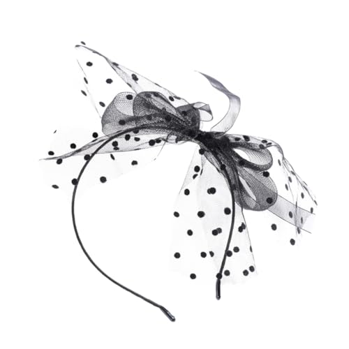 Ipetboom Große Schwarze Netz-bow-shape Haarschleife Stilvolles Damen-haarband Für Partys Hochzeiten Und Alltagsmode Eleganter Kopfschmuck Für Besondere Anlässe von Ipetboom