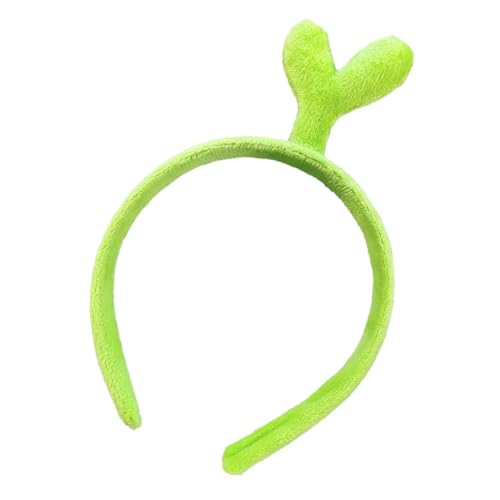 Ipetboom Grünes Bohnensprossen-Stirnband cute hair accessories haarschmuck für damen lustiger Haarreifen Sprossen-Haarband Haarschmuck für die Hochzeit frauen stirnbänder Cosplay-Stirnband von Ipetboom