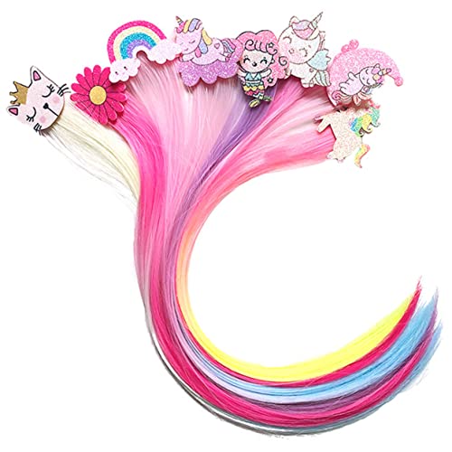 Ipetboom Haar-accessoires für Mädchen Jungen und Mädchen Haarverlängerungen 8-teiliges Perückenclip-set Ipetboom Haar-accessoires für Mädchen Jungen und Mädchen Haarverlängerungen 8-teiliges Perückenclip-set von Ipetboom