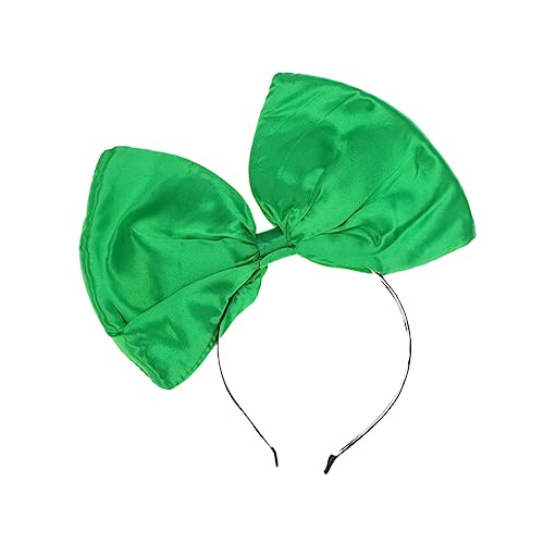 Ipetboom Oversized Bowknot Haarband Für Frauen Und Mädchen Weihnachts-haaraccessoires Grün Für Partys Kostüme Und Feiern Leicht Und Komfortabel Zu Tragen von Ipetboom