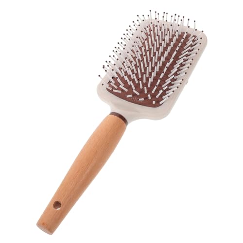 Ipetboom Holz-haarbürste Mit Massagefunktion Antistatische Paddelbürste Für Frauen Männer Und Junge Mädchen Für Langes Und Lockiges Haar Langlebig Und Reisefreundlich von Ipetboom
