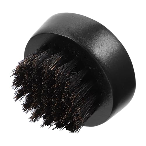 Ipetboom Runde Männer Bartbürste Styling Bartpflegebürste Borstenbürste Salon Barber Zubehör Bartreinigungsbürste Friseurzubehör von Ipetboom