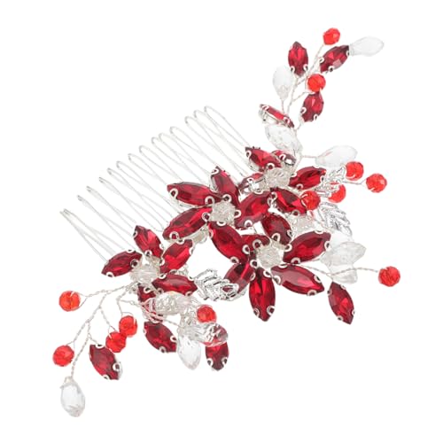 Ipetboom Haarkamm Mit Strasssteinen Für Hochzeit Stilvolles Kopfschmuck-accessoire Für Frauen Geeignet Für Braut Und Empfänge Dekorativer Seitenkamm von Ipetboom