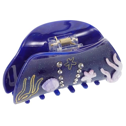 Ipetboom Haarklammern Für Frauen Farbige Haarspange Haarschmuck Bobby Stil Strand Haarklammern Meer Kleine Klammern Muschel Große Walkiefer Haarklammern Haarspangen von Ipetboom