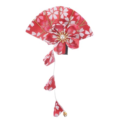 Ipetboom Haarnadel Kimono-haarspangen Haarspange Geisha-haarschmuck Dekorative Haarspangen Kopfbedeckungen Für Damen Bettwäsche Aus Baumwolle Hanfu-fan Violett Hochzeit Fräulein von Ipetboom