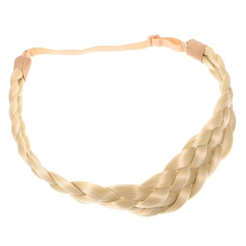 Ipetboom Chunky Geflochtenes Haarband Für Damen Elastisches Stirnband Im Vintage-stil Für Hochzeiten Partys Und Alltag Bequem Und Anpassbar Elegantes Haaraccessoire Für Jede Gelegenheit von Ipetboom
