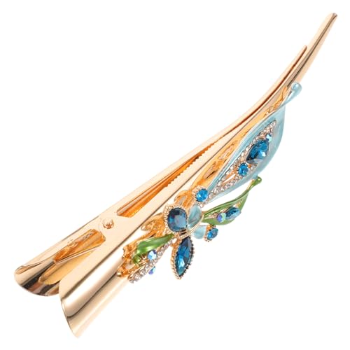Ipetboom Vintage Rhinestone Haarklammer Für Damen Dekorative Entenschnabel-haarspange Für Hochzeiten Partys Und Alltag Sicher Und Praktisch Edles Design von Ipetboom