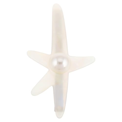 Ipetboom Seestern-haarspange Mit Acetatperlen Für Frauen Federclip-design Für Hochzeitspartys Und Alltägliche Frisuren Haarklammern Zum Einclipsen Von Zöpfen von Ipetboom